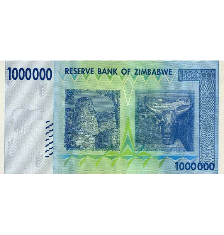 Zimbabwe $1,000,000 2008 Pick 77